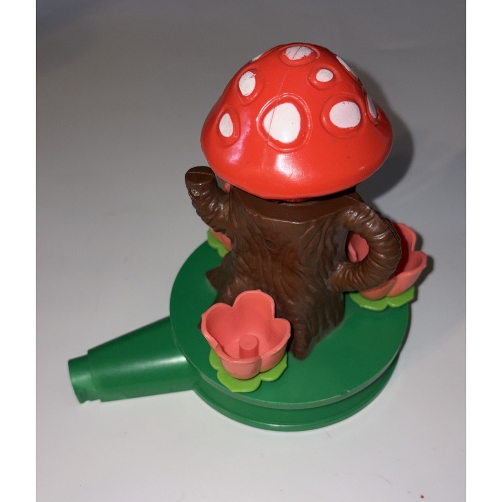 Vtg Pooh Mushroom Play Set Replacement Tulip Spinning‎ Ride 1988 Spectra Train